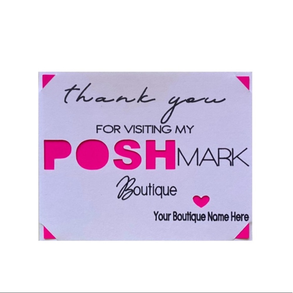 1. 48/48 Boutique Package Insert Cards Sticker Combo